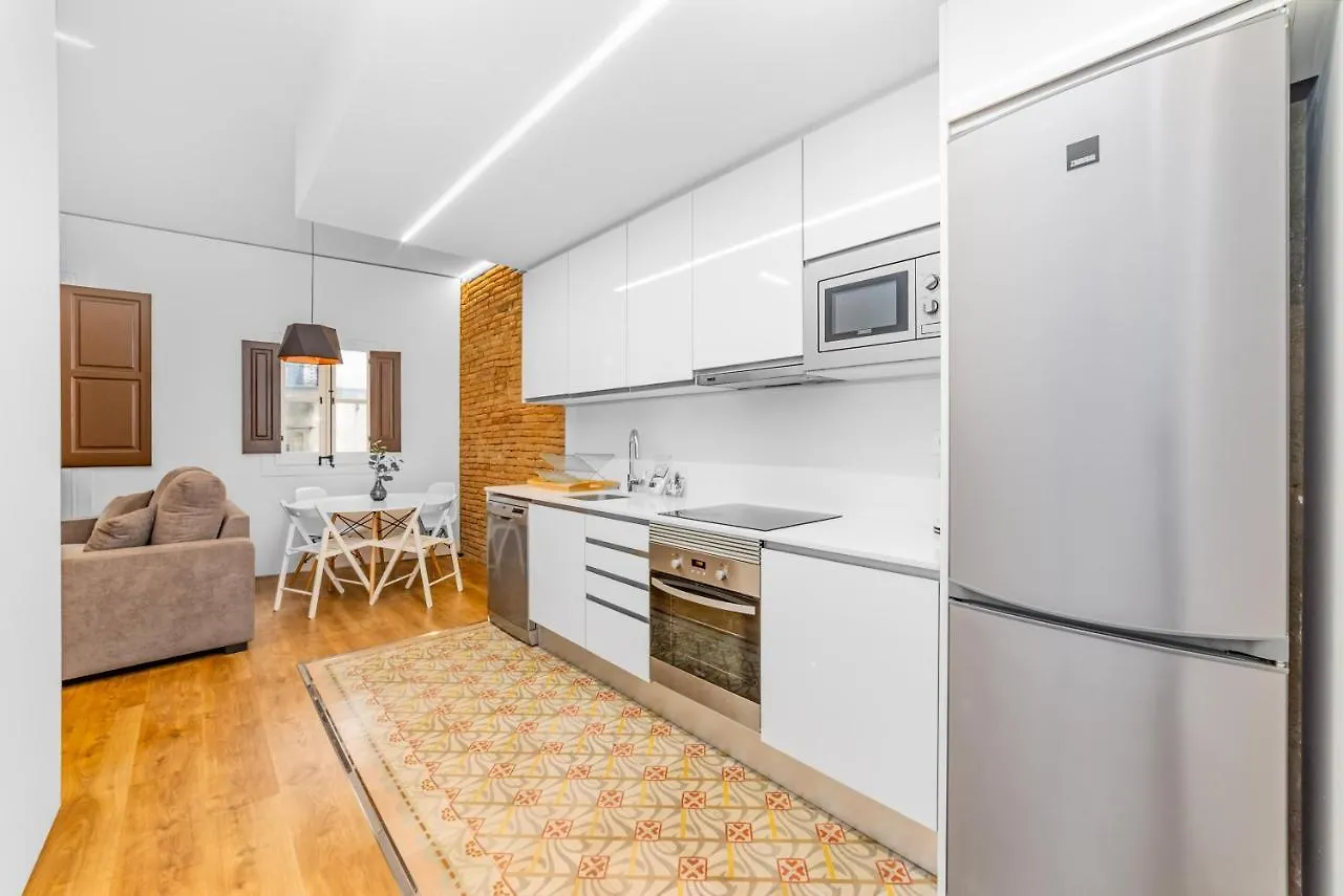 Lodging Apartments Modern Apartment In Downtown With Lovely Balcony Barcelona