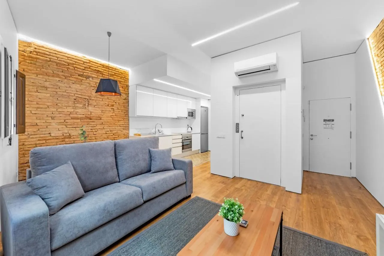 Lodging Apartments Modern Apartment In Downtown With Lovely Balcony Barcelona